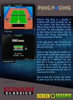 Konami's Ping-pong - Dos