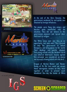 Martial Masters - Dos