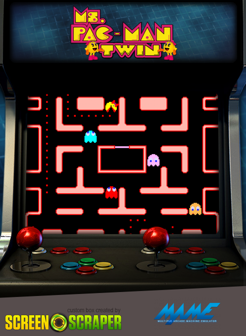 Ms Pac Man Twin