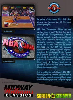 NBA Jam Tournament Edition - Dos