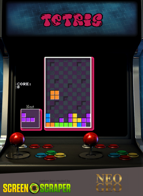 NeoGeo 2-Player Tetris