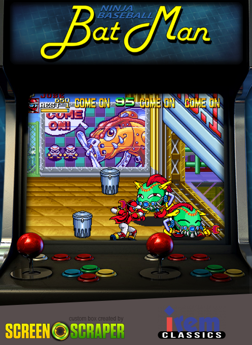 Ninja Baseball Bat Man