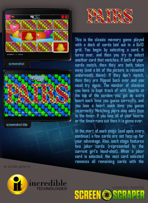 Pairs Redemption dos