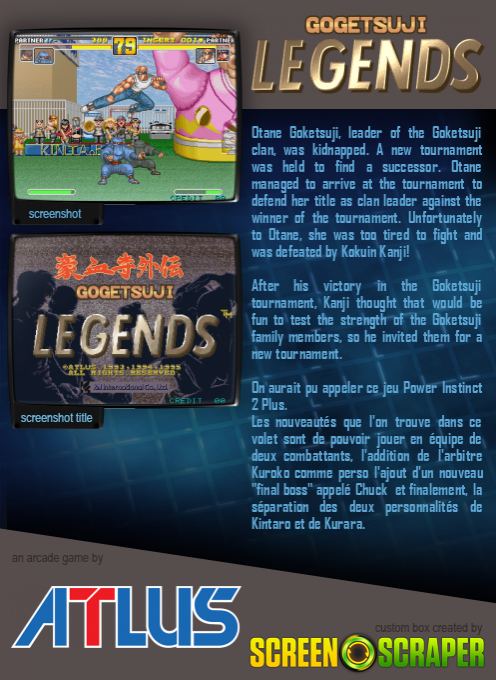 Power Instinct Legends - Dos