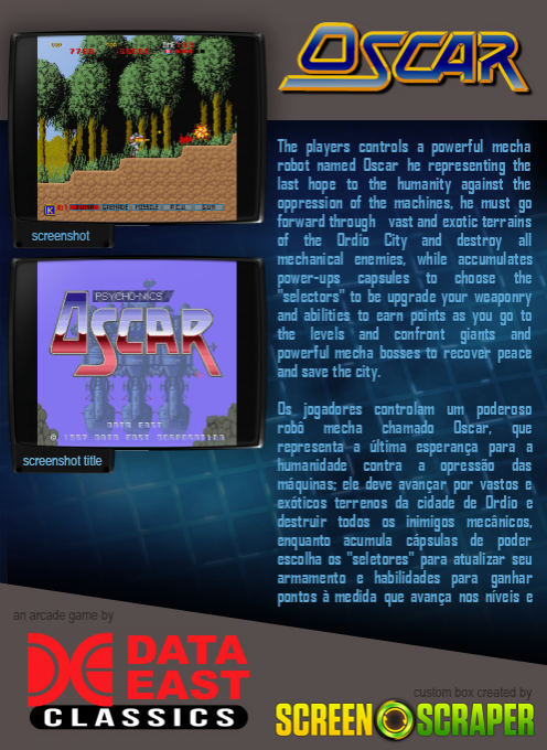 Psycho-Nics Oscar - Dos