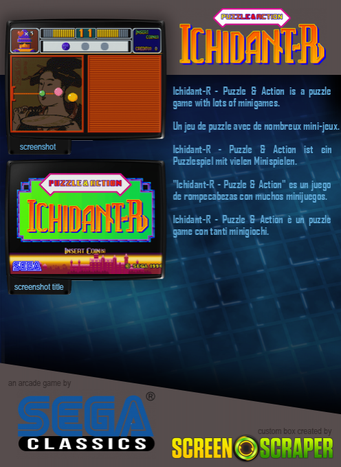 Puzzle & Action: Ichidant-R dos