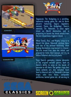 Segasonic The Hedgehog - Dos