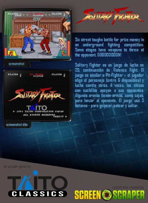 Solitary Fighter dos