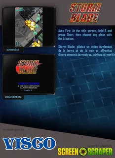 Storm Blade - Dos