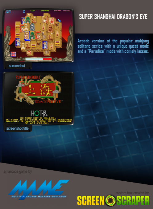 Super Shanghai Dragon's Eye dos