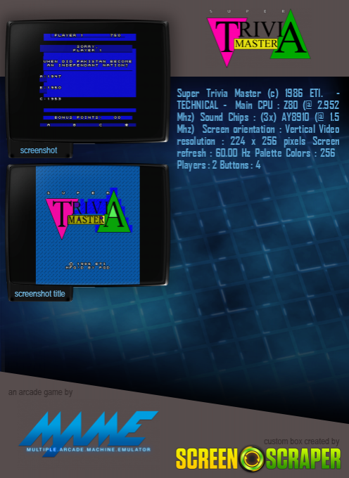 Super Trivia Master dos