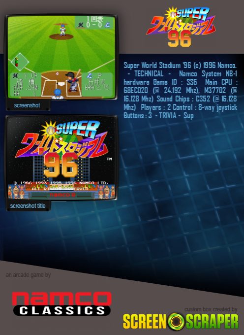 Super World Stadium '96 dos