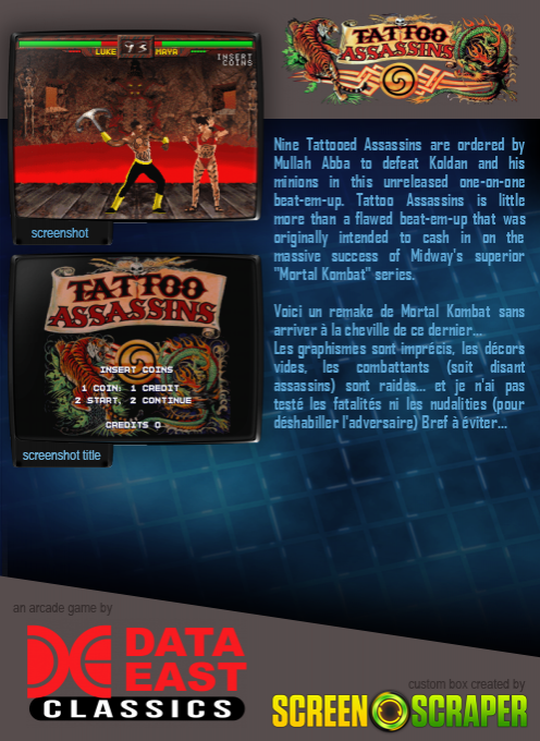 Tattoo Assassins - Dos