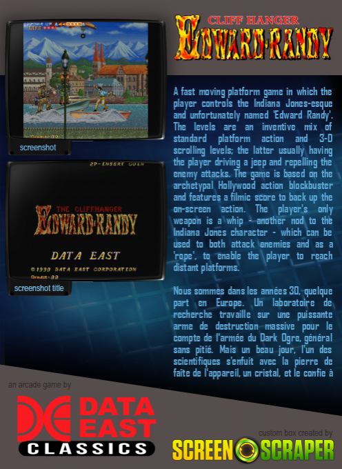 The Cliffhanger: Edward Randy - Dos