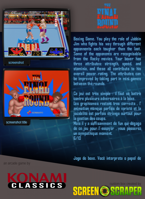 The Final Round - Dos