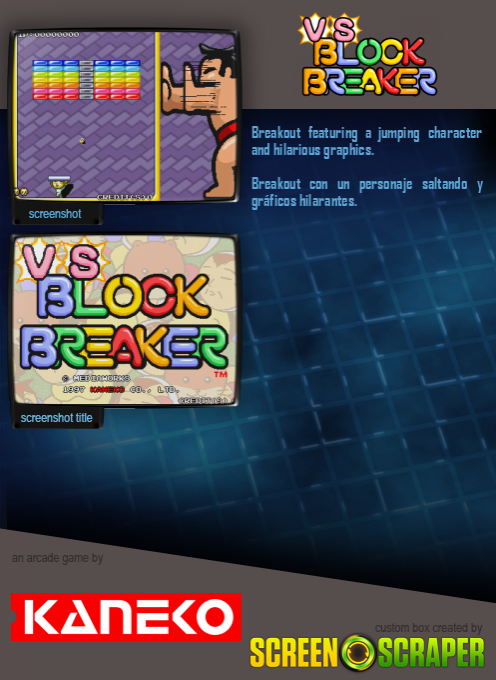Vs Block Breaker dos