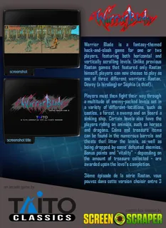 Warrior Blade - Rastan Saga Episode III - Dos