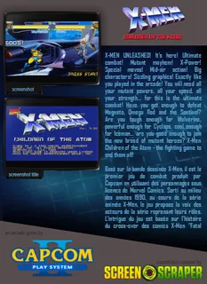 X-Men : Children of the Atom - Dos
