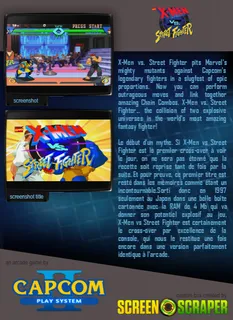 X-Men vs. Street Fighter dos
