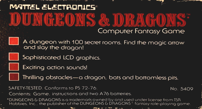 Dungeons & Dragons Computer Fantasy Game - Dos