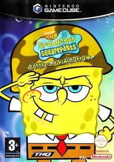 2 Games in 1 - Nickelodeon SpongeBob SquarePants - The Movie & Nickelodeon SpongeBob SquarePants - Battle for Bikini Bottom