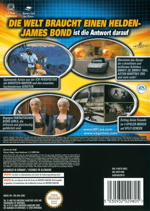 Agent Under Fire - Dos