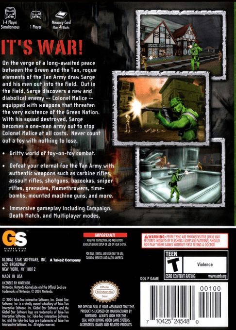 Army Men : Sarge's War - Dos