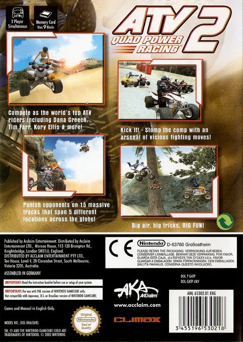 ATV : Quad Power Racing 2 - Dos