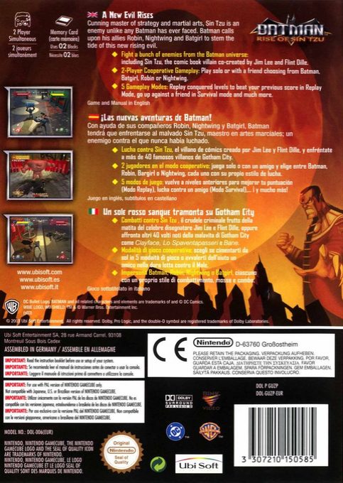 Batman: Rise of Sin Tzu - Dos