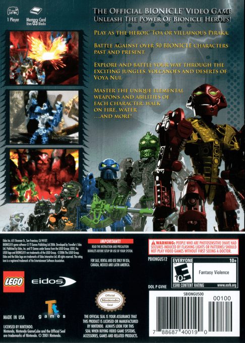 Bionicle Heroes - Dos