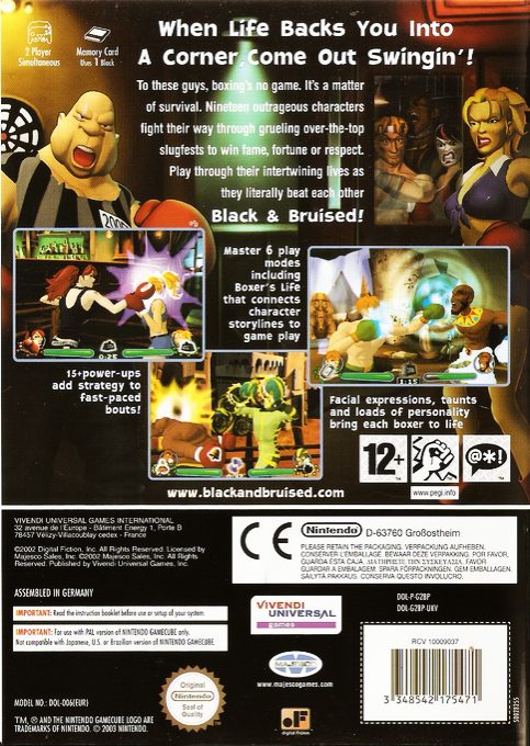 Black & Bruised - Dos