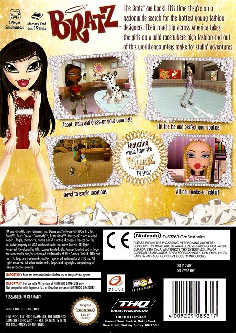 Bratz : Forever Diamondz - Dos