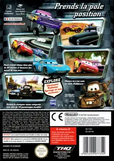Cars : Quatre Roues - Dos