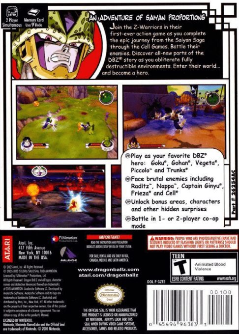 Dragon Ball Z : Sagas - Dos