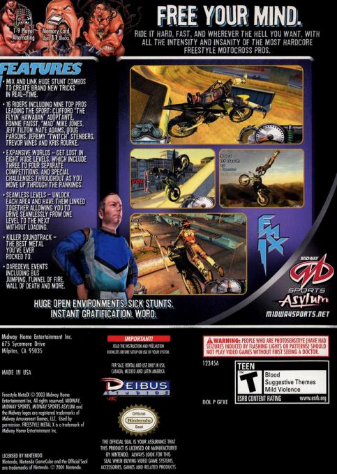 Freestyle Metal X - Dos