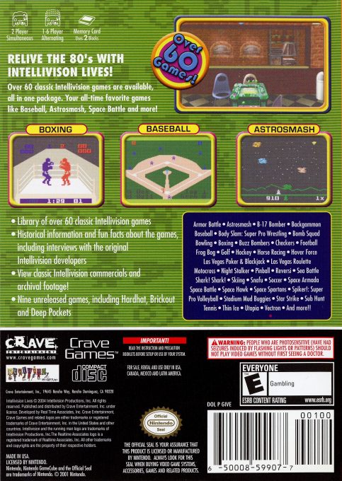 Intellivision Lives! - Dos