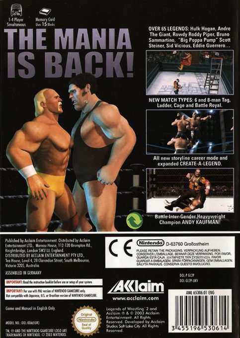 Legends of Wrestling II - Dos