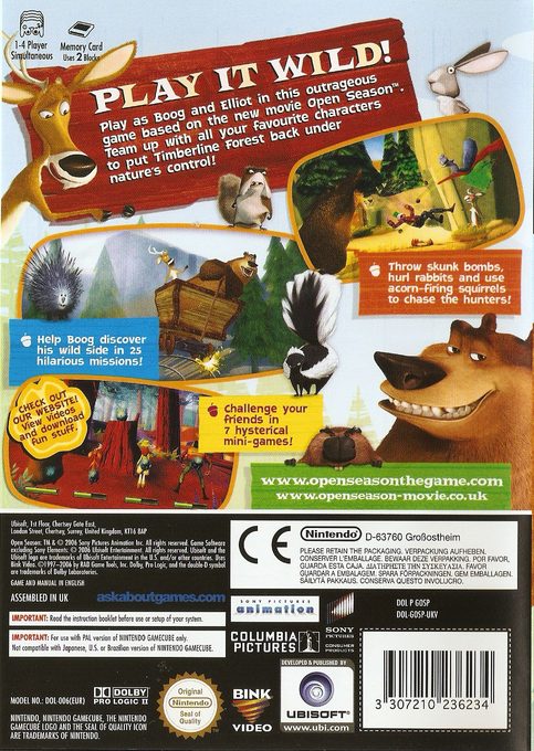 Les Rebelles de la Forêt - Dos