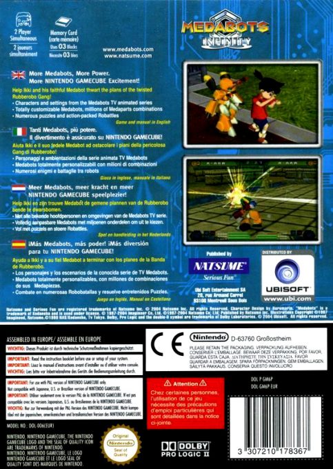 Medabots : Infinity - Dos