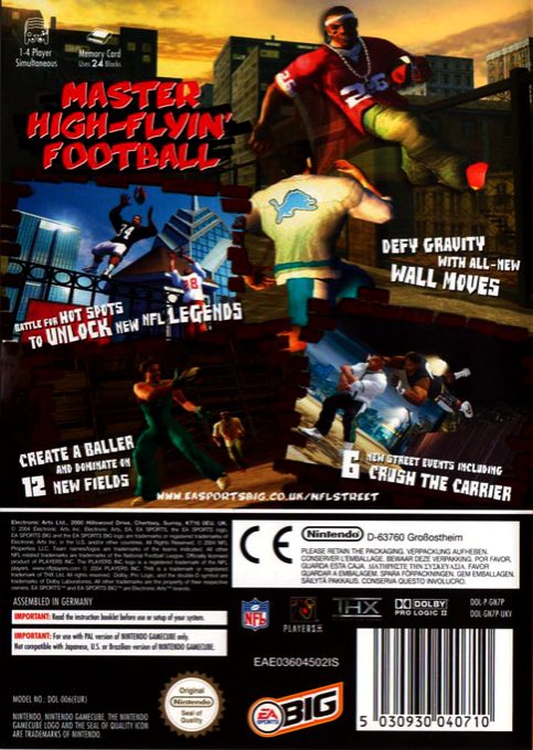 NFL Street 2 - Dos