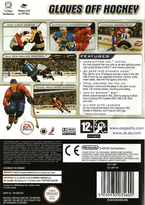 NHL 2004 - Dos
