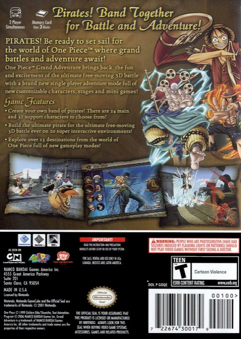 One Piece Grand Adventure - Dos