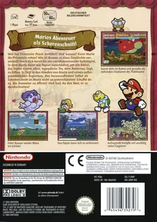 Paper Mario : La Porte Millénaire - Dos