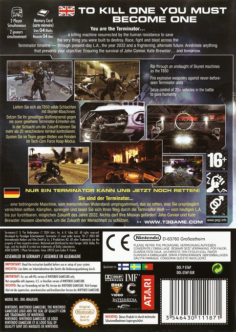 Terminator 3 : The Redemption - Dos