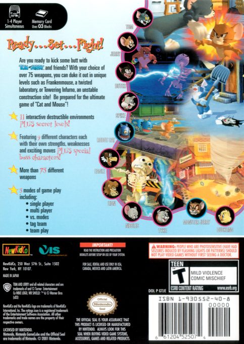 Tom & Jerry in War of the Whiskers - Dos