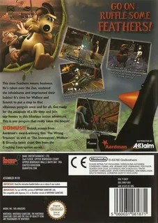 Wallace & Gromit dans Le Project Zoo - Dos