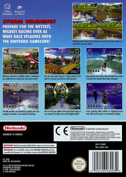 Wave Race : Blue Storm - Dos