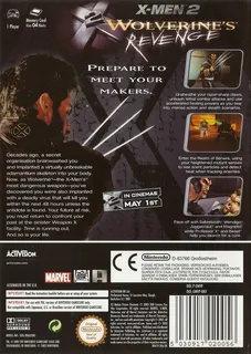 X-Men 2 : La Vengeance De Wolverine - Dos