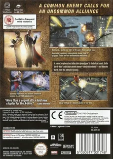 X-Men Legends II : L'Avenement d'Apocalypse - Dos