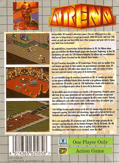Arena : Maze of Death - Dos